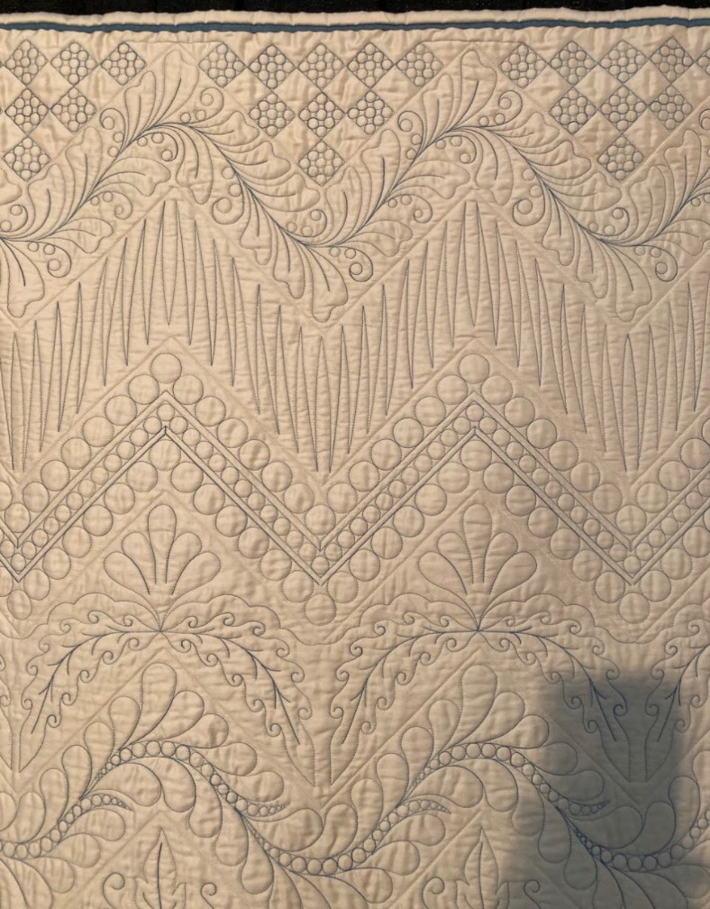 "Sharon's Heavenly Waves" by Mary Tims - Detail 1